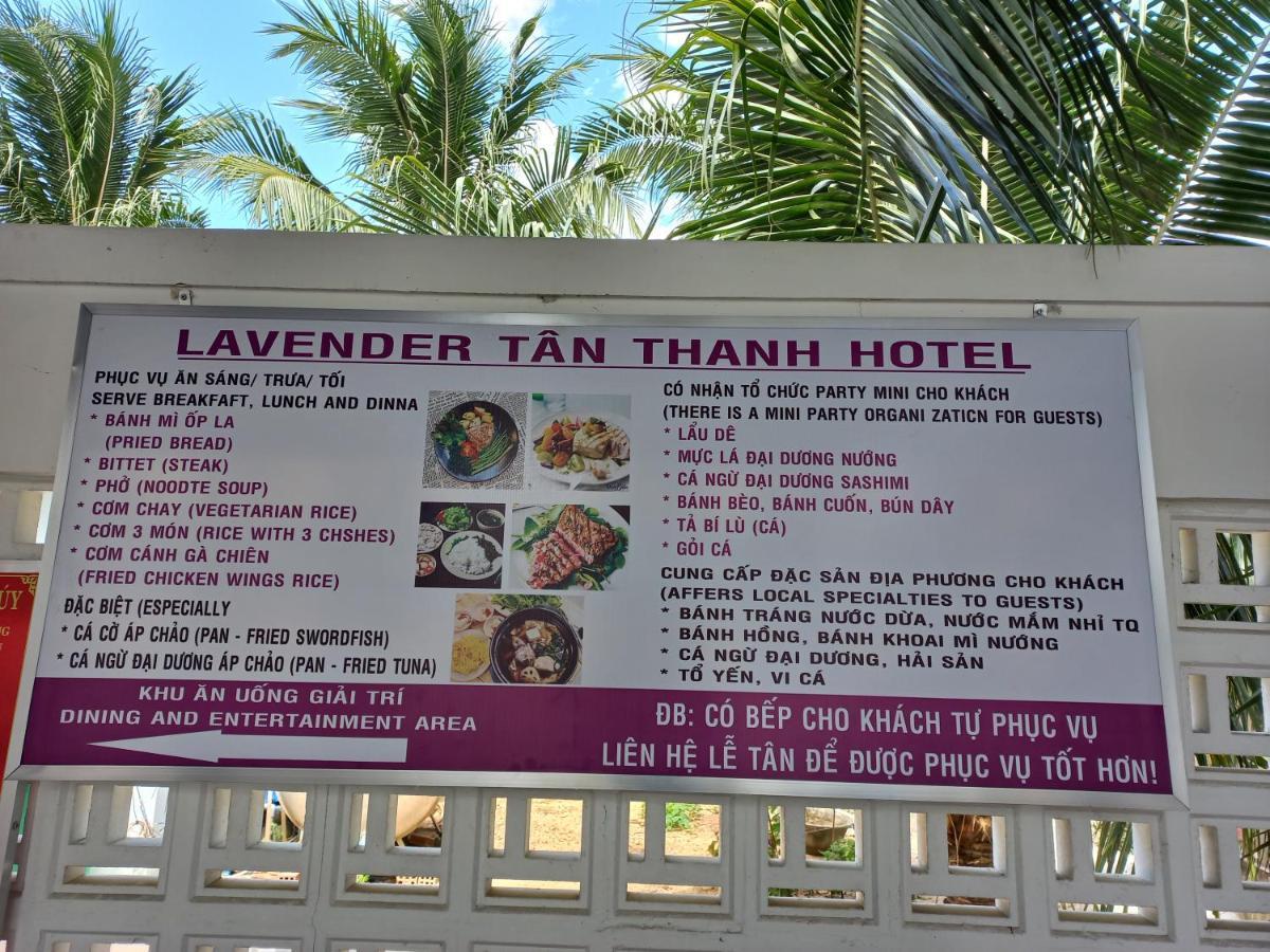 Lavender Tan Thanh Hotel Mini Resort Cong Thanh Exterior photo